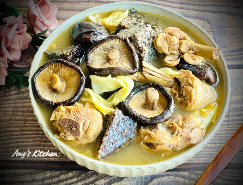 香菇麻油雞