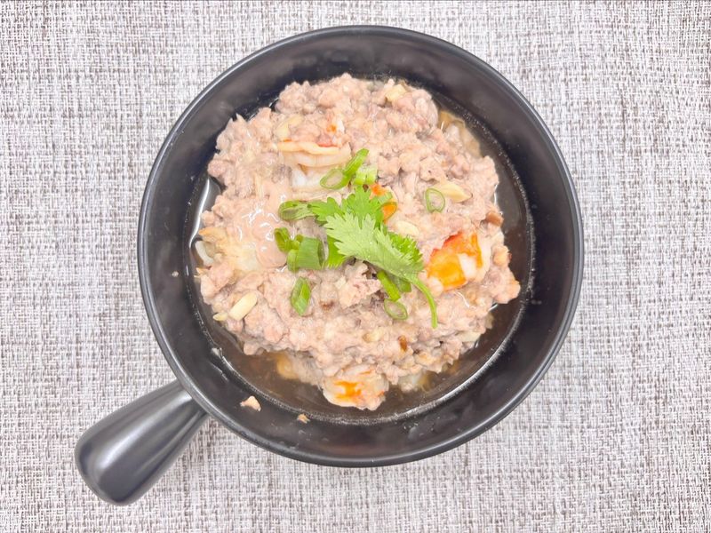 鮮蝦蒸肉餅