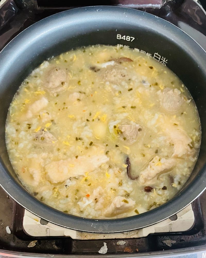 浮水虱目魚粥