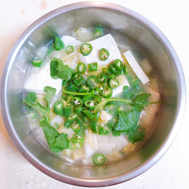青花椒酸菜魚(五辛素)