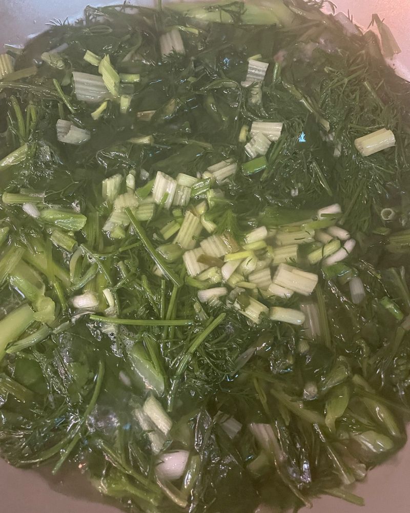 茴香芥蘭菜湯