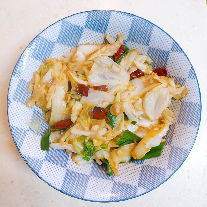 醋溜高麗菜(五辛素)