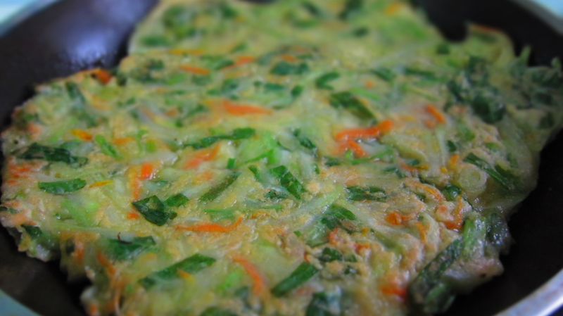 蔬菜麵粉煎-4~5人份