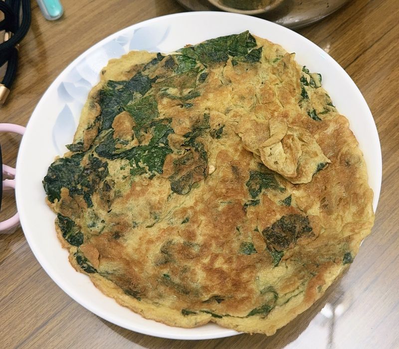 地瓜葉煎蛋
