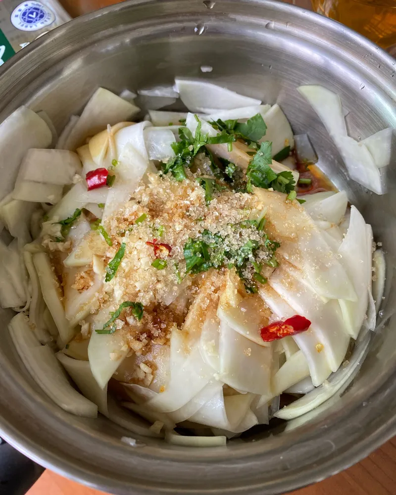 涼拌大頭菜