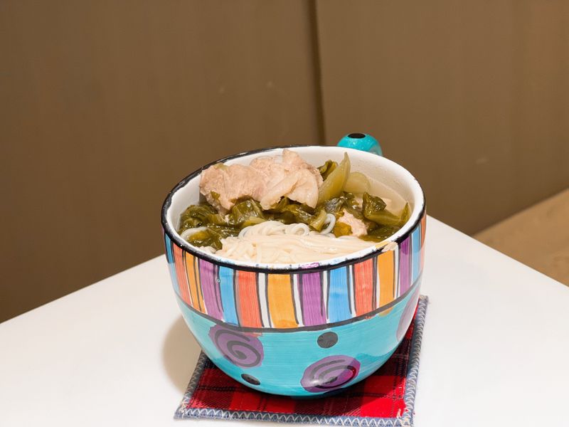 酸(鹹)菜排骨麵(3)