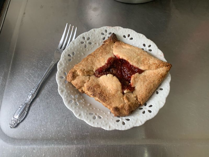 香酥草莓派