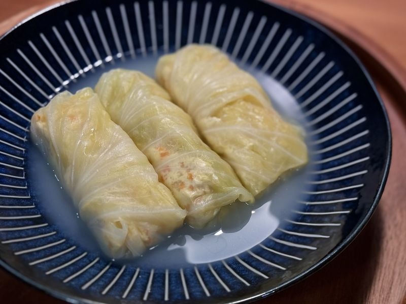 素高麗菜捲