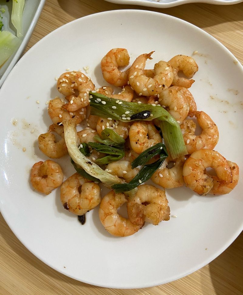蔥香蝦仁