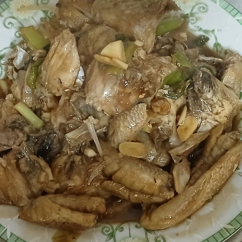 炒魚下巴
