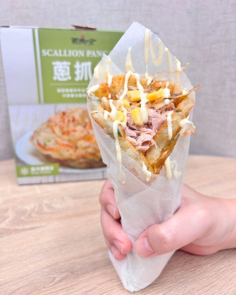 鮪魚起司捲餅