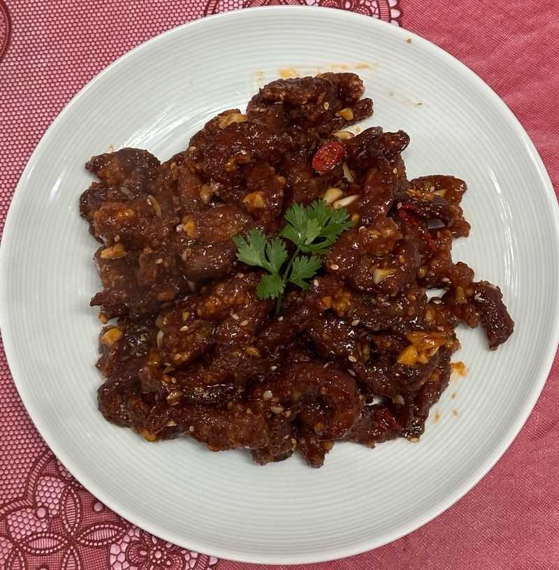 醋溜豬肉絲