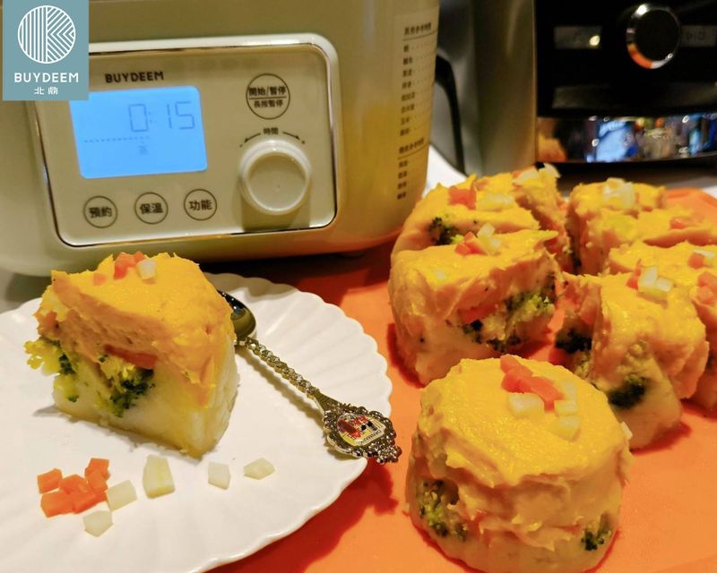 低卡沙拉偽起司蛋糕|北鼎多功能蒸燉鍋