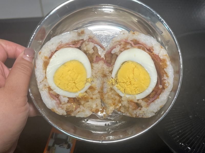 培根肉鬆飯糰