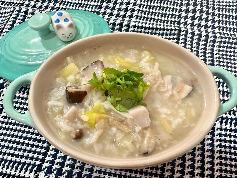 芋頭蛤蜊鹹粥
