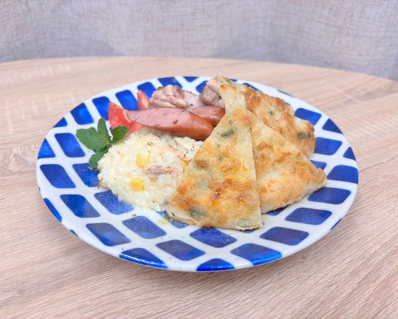 蔥油餅燉飯 🍚