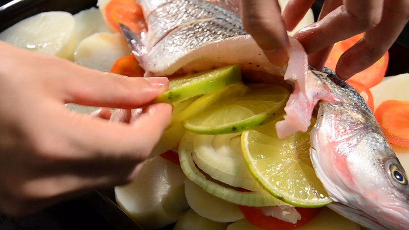 【差不多食譜】檸檬烤鱸魚 Baked Sea Bass with Lime