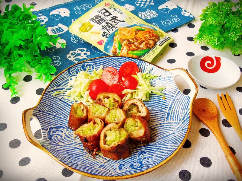 龜甲萬味自慢–日式醬燒醬|高麗菜肉捲
