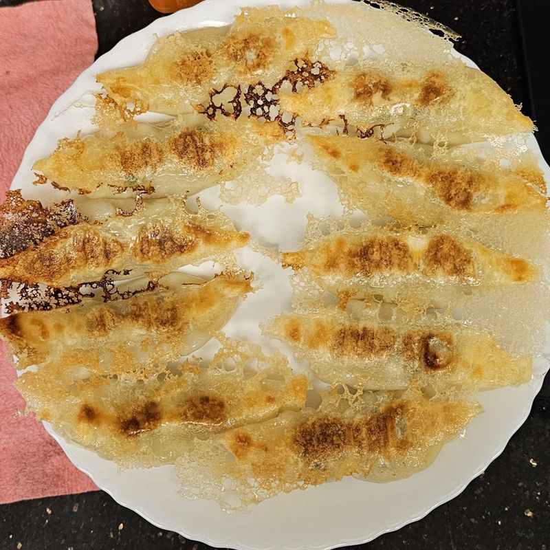 冰花煎餃