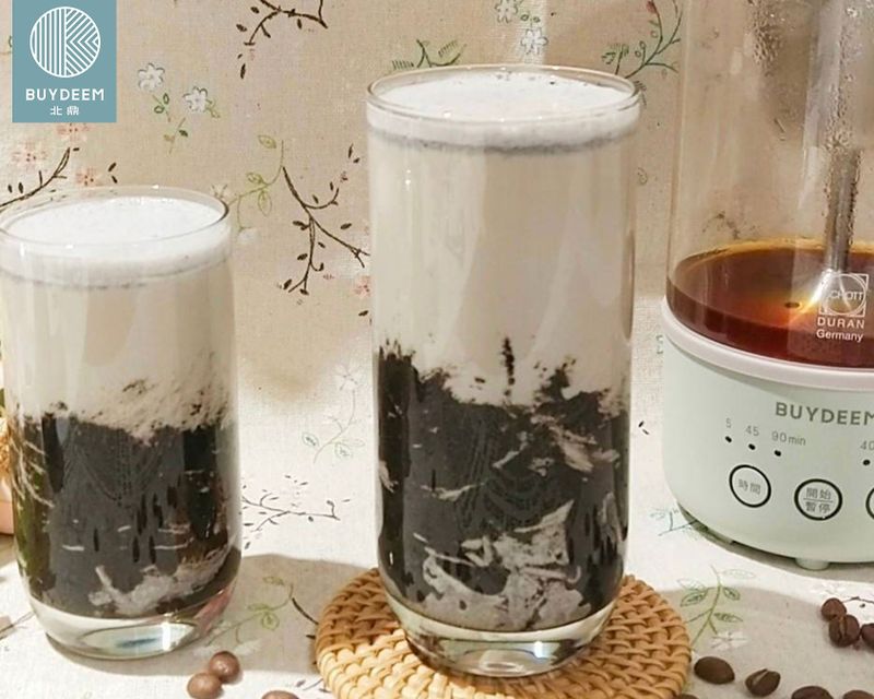 黑芝麻咖啡牛奶｜BUYDEEM隨身萃取壺