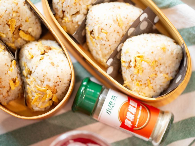 \\春日野餐-檸香雞丁飯糰//