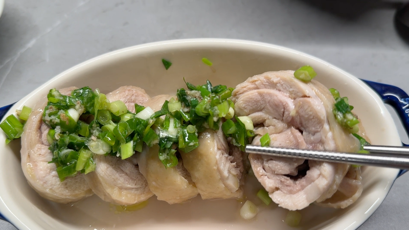 蔥油雞肉捲