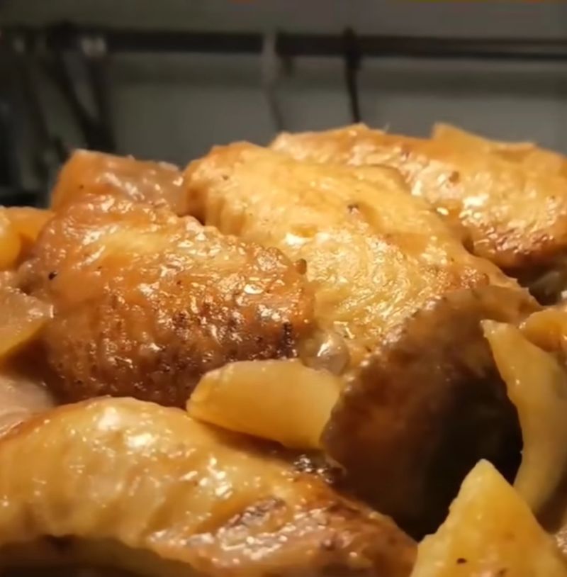 薯仔炆雞翼