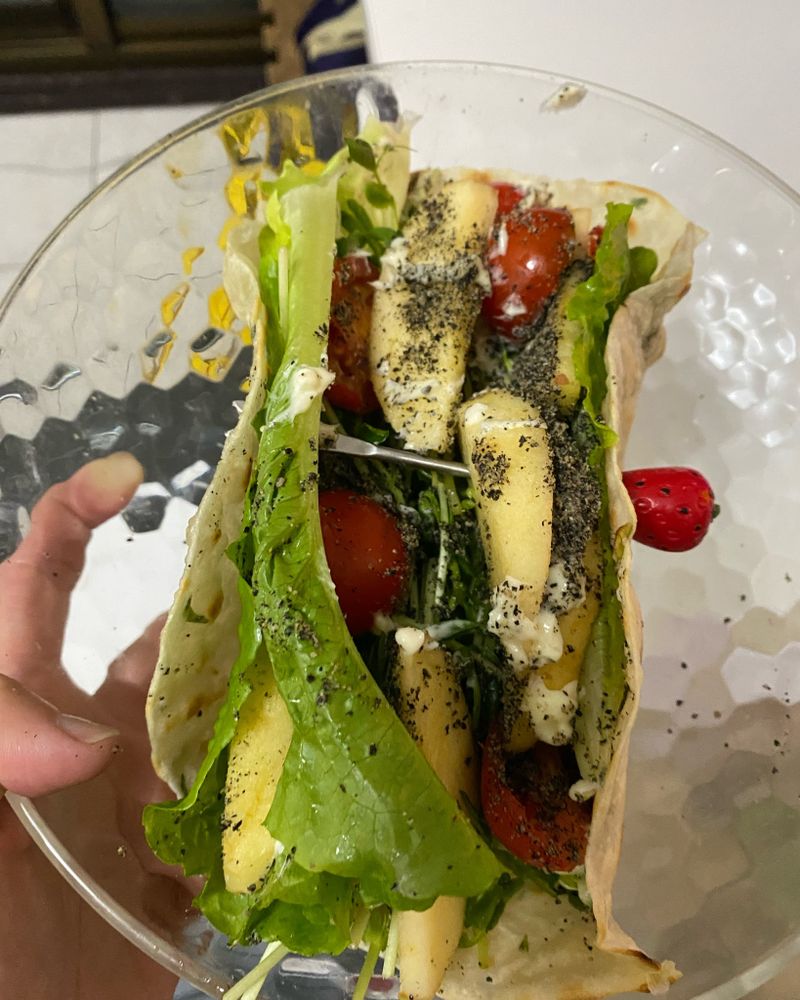 蔬菜卷餅