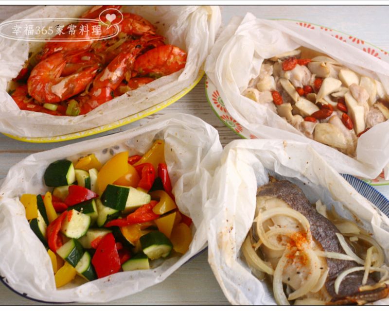 4道紙包料理