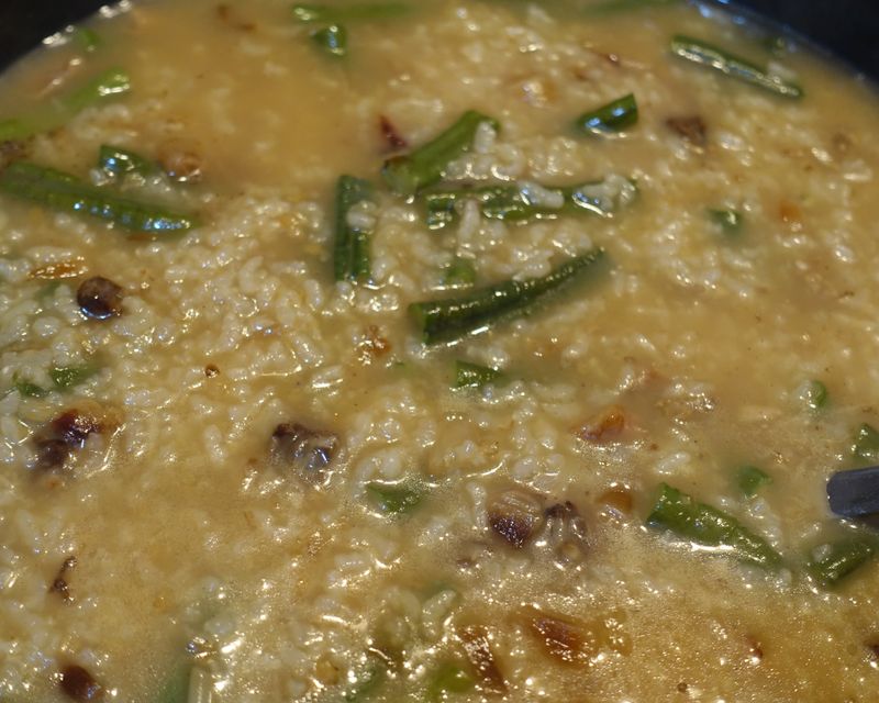 長豆臘腸粥