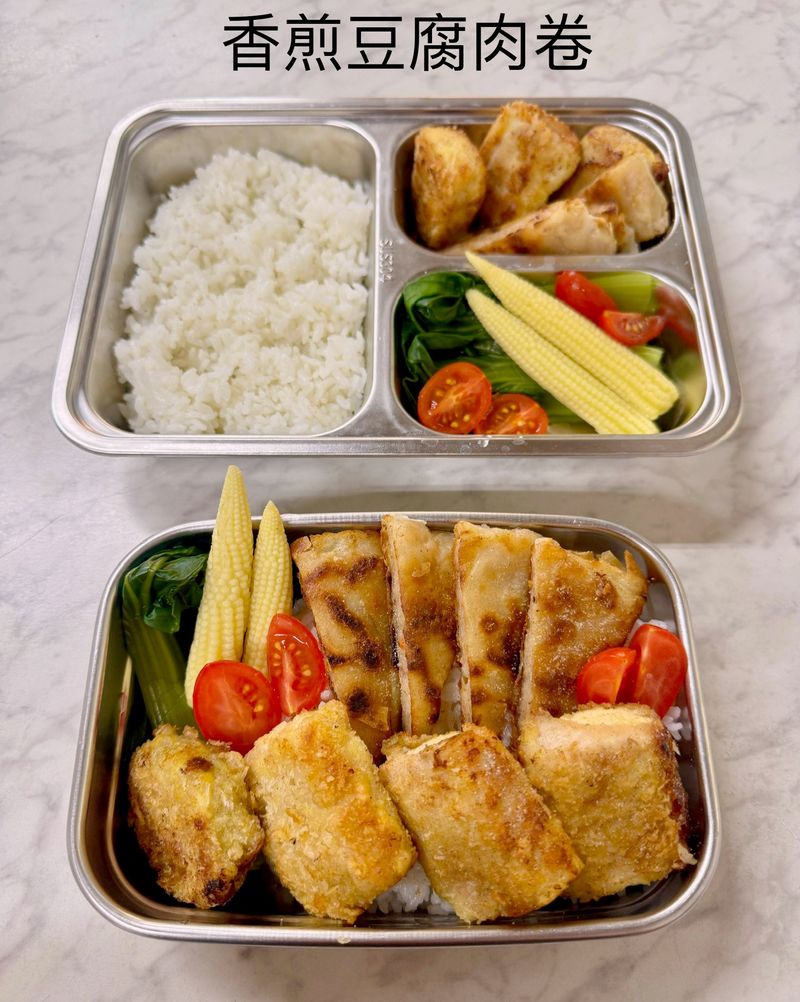 香煎豆腐卷