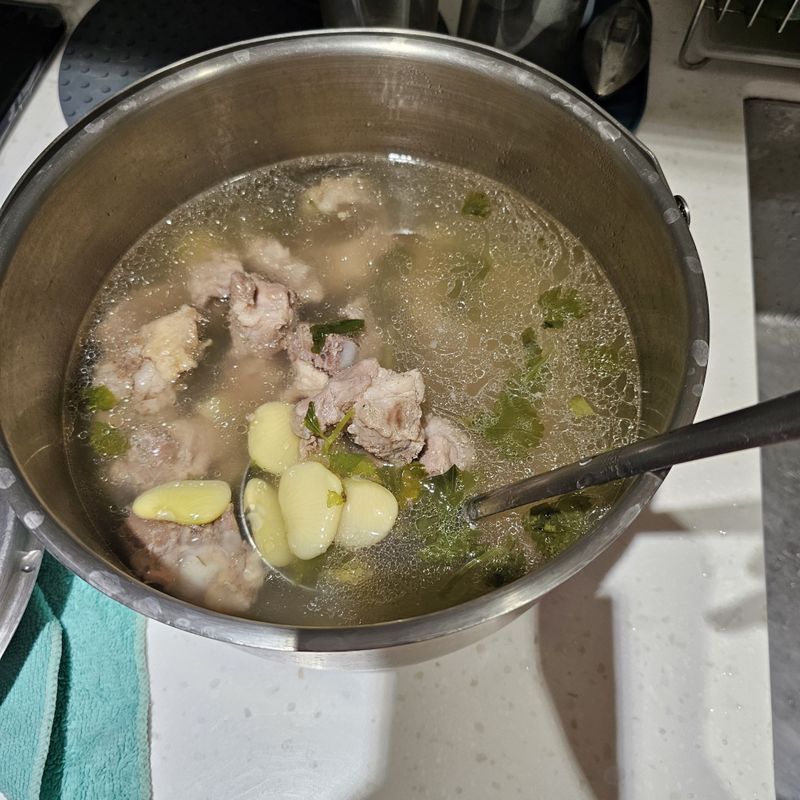 皇帝豆排骨湯