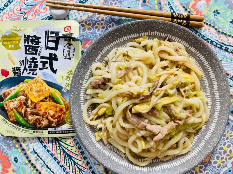 龜甲萬味自慢-日式醬燒|日式炒烏龍