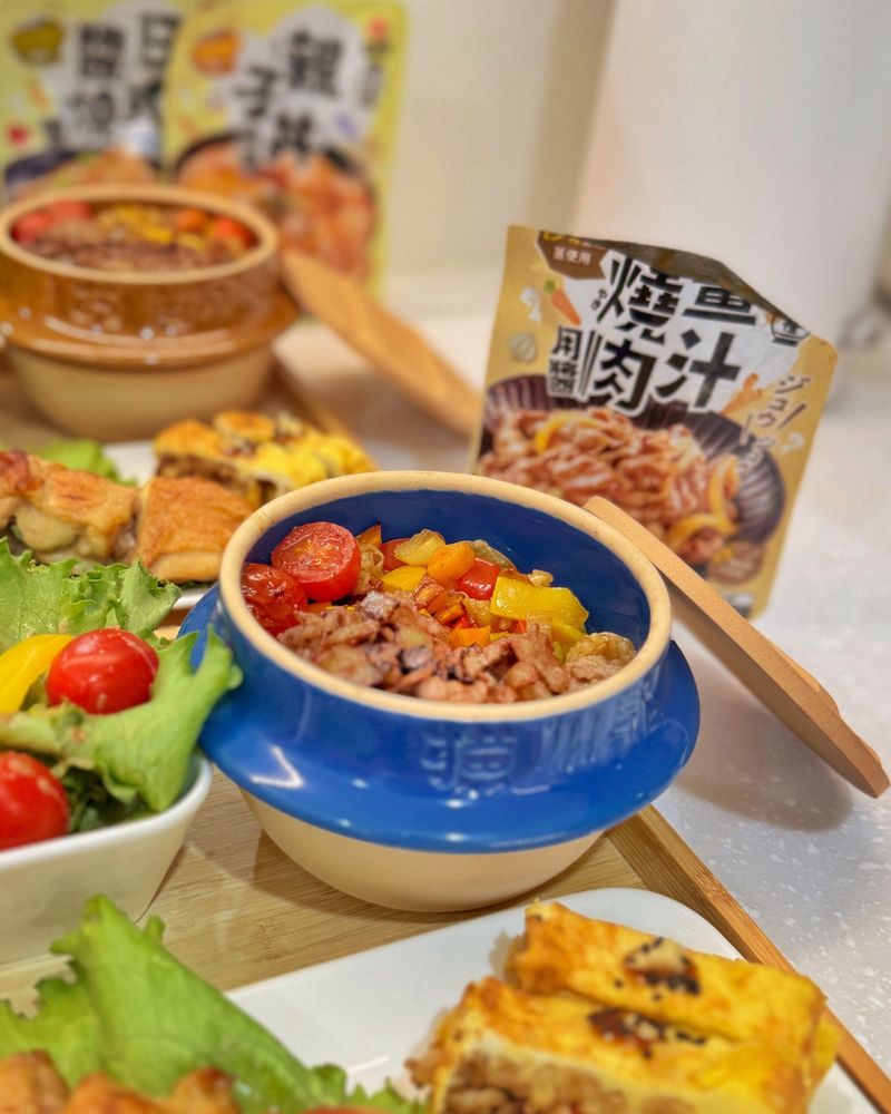 龜甲萬味自慢薑汁燒肉醬|薑汁燒肉釜燒飯