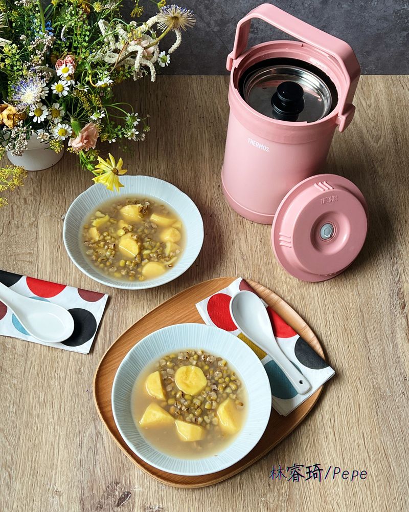 免顧火也能做|綠豆地瓜湯
