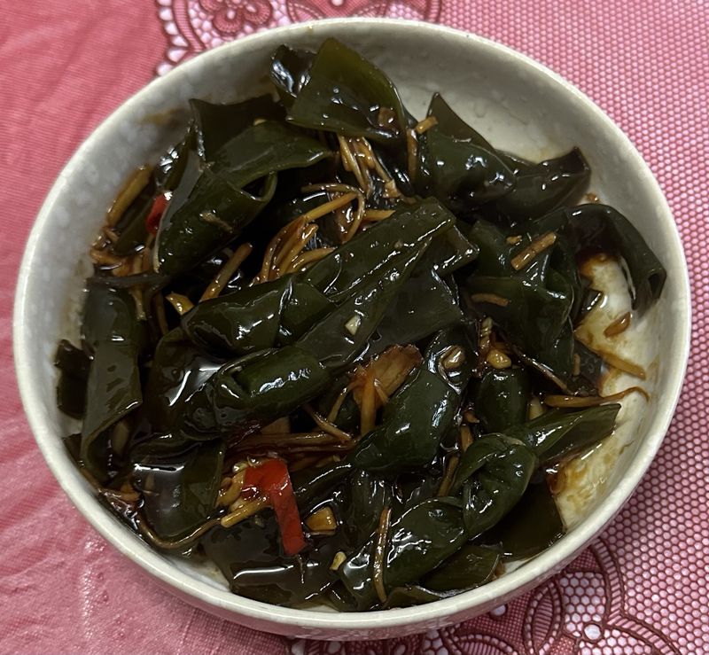 薑絲海帶