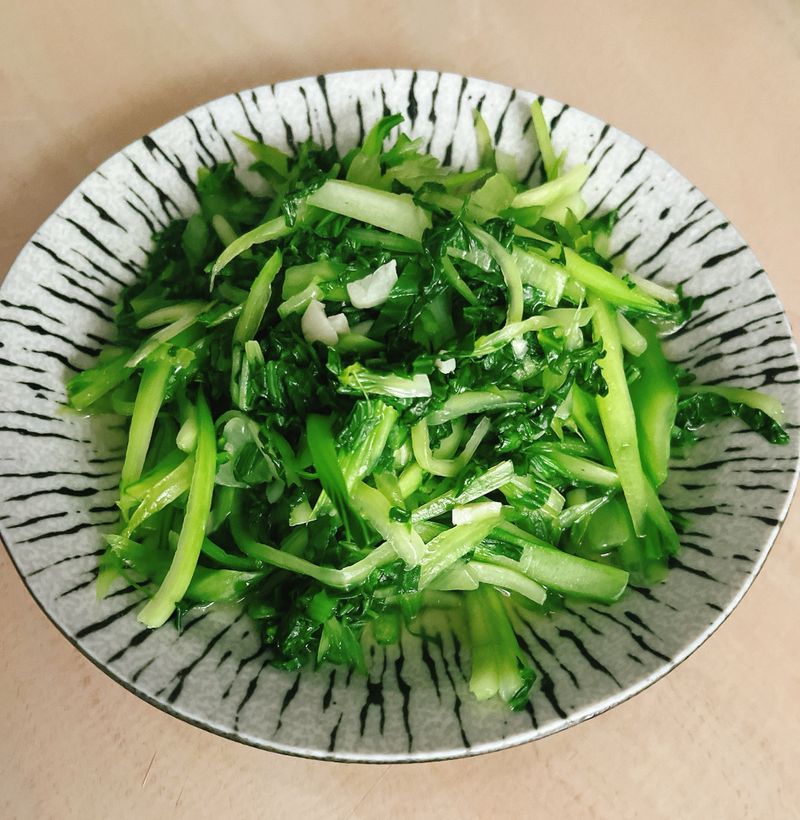 蒜炒青江菜