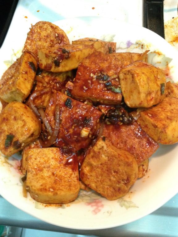 [韓式] 燒豆腐 두부조림