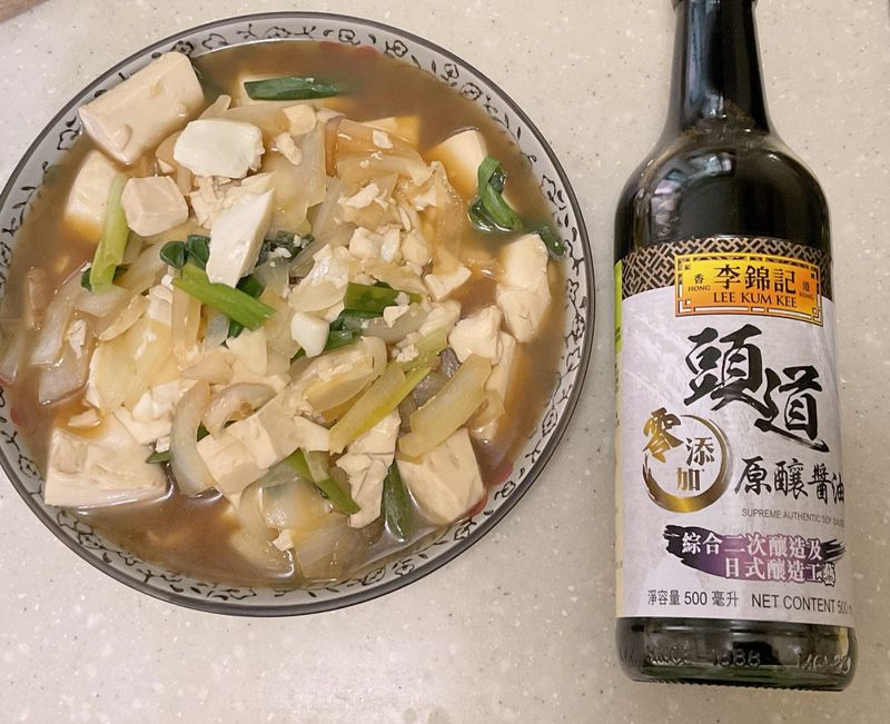李錦記 頭道零添加原釀醬油-滷豆腐