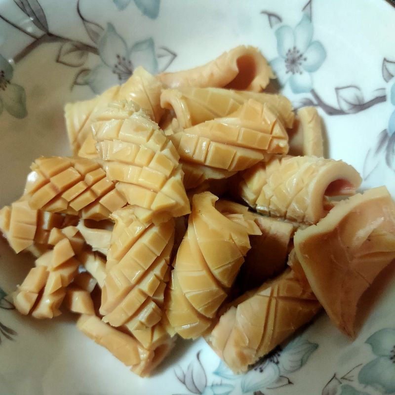 魷魚刻花