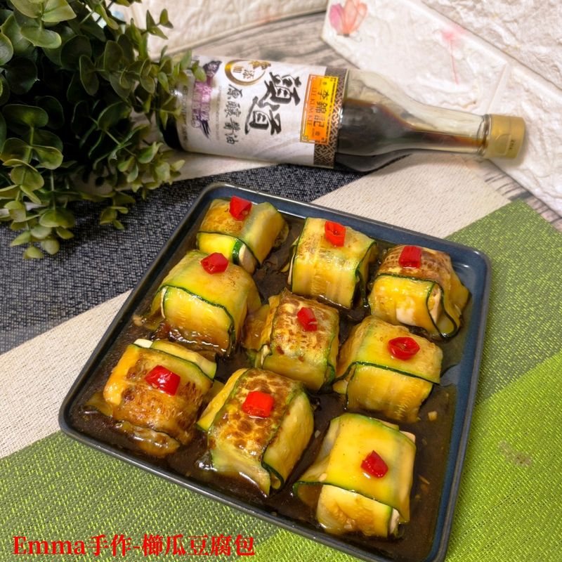 櫛瓜豆腐包