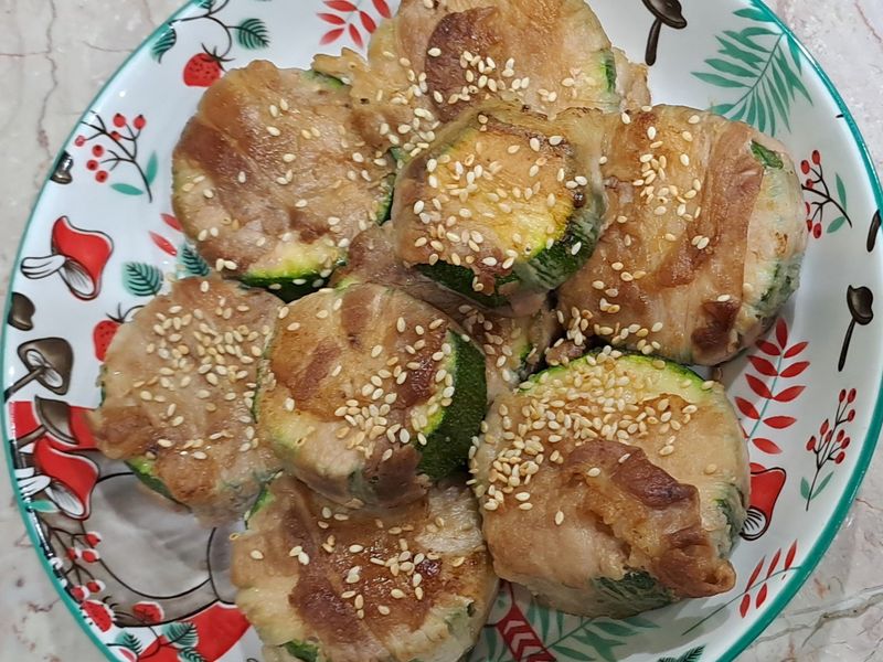 櫛瓜肉捲