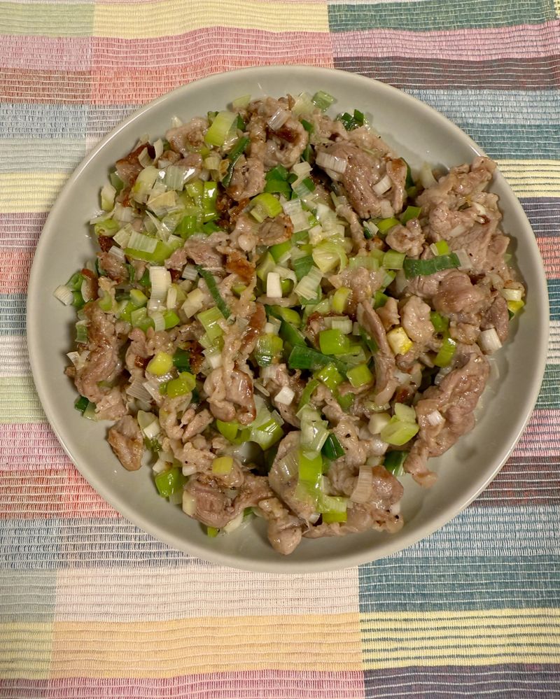 蔥油豬