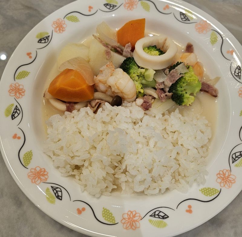 奶油海鮮燉菜