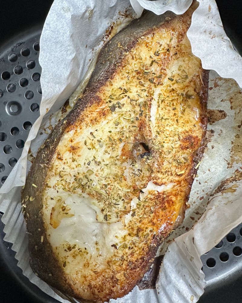 氣炸比目魚