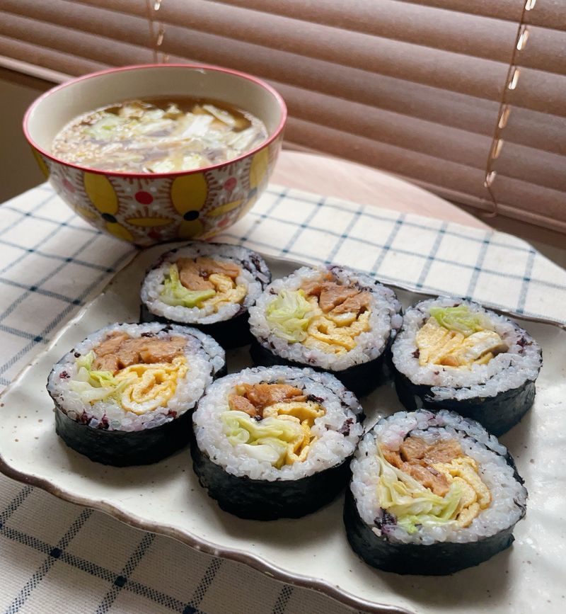 日式燒肉蔬菜蛋捲(蛋素)