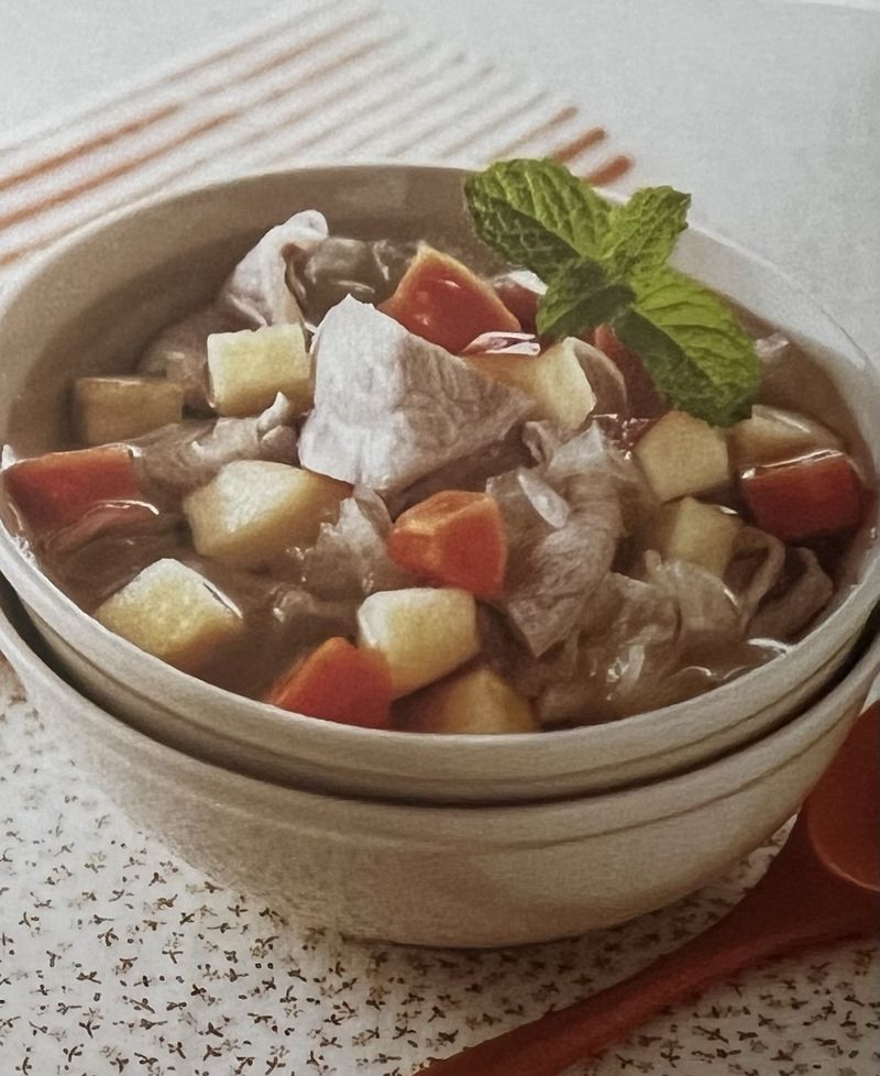 枇杷銀耳鮮肉湯