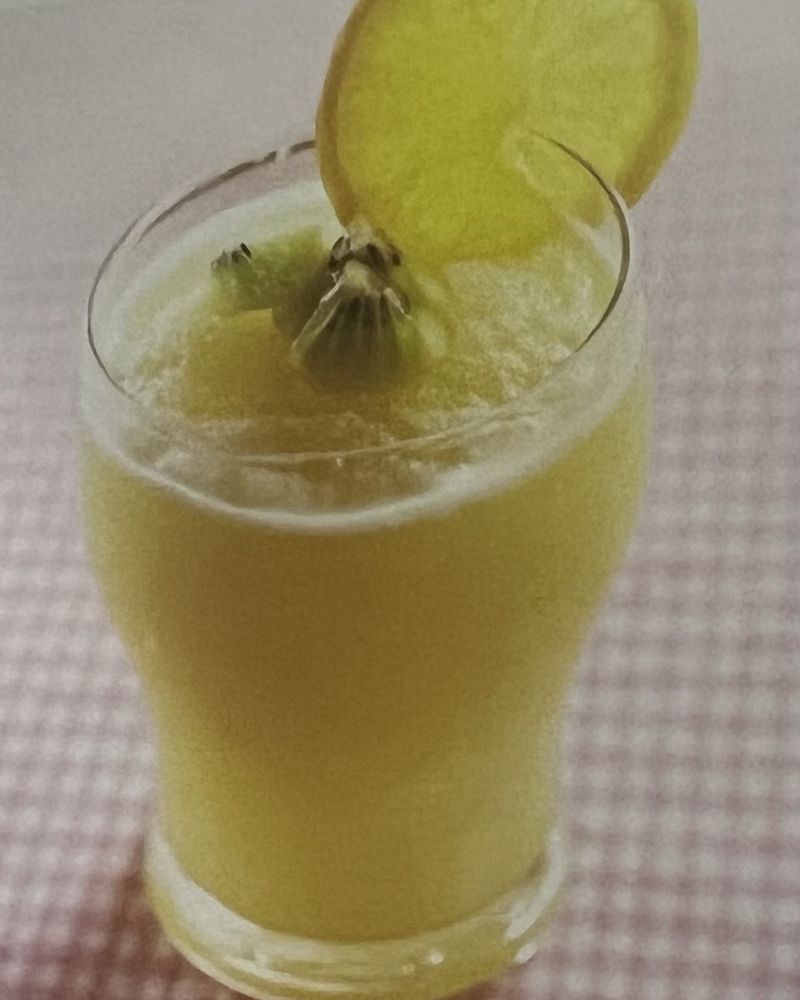 奶香奇異果冰沙
