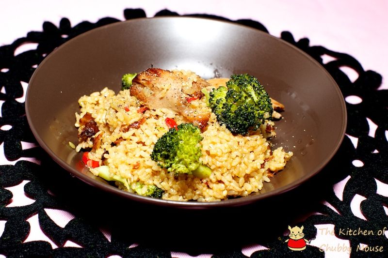 烤雞煲仔飯-Costco烤雞變身系列