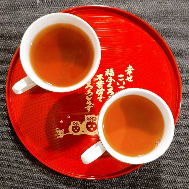 日式熱麥茶